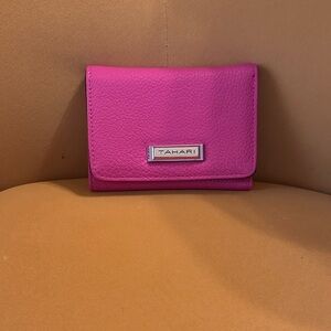 Tahari Bold Pink Wallet
